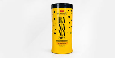 Máscara Banana Chic — redução de volume e eliminação de frizz